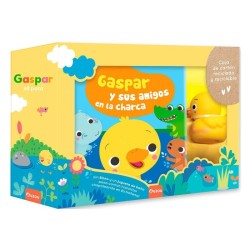 https://villapeques.es/ Hoy el patito Gaspar está de mal humor y no tiene ganas de mojar sus alitas. ¿Lo convencerán sus amigos