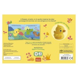 https://villapeques.es/ Hoy el patito Gaspar está de mal humor y no tiene ganas de mojar sus alitas. ¿Lo convencerán sus amigos