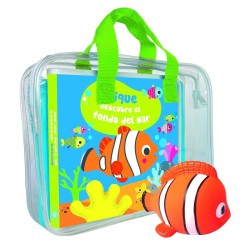 https://villapeques.es/Descubre el fondo marino con Quique! Un libro para jugar en el baño y descubrir los animales del mar.