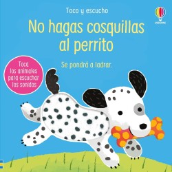 https://villapeques.es/ Será mejor que no le hagas cosquillas al cachorro... ¡porque podría ladrar! Este es un libro lleno de so