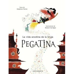https://villapeques.es/ LA VIDA ANODINA DE LA BRUJA PEGATINA