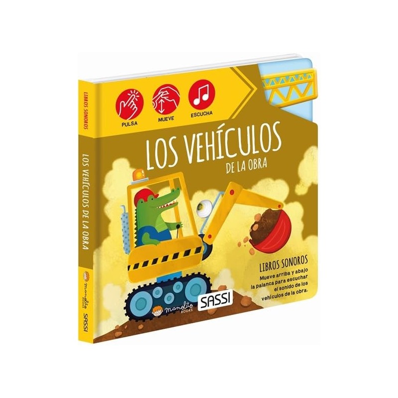 https://villapeques.es/ LOS VEHICULOS DE LA OBRA (Libros sonoros)