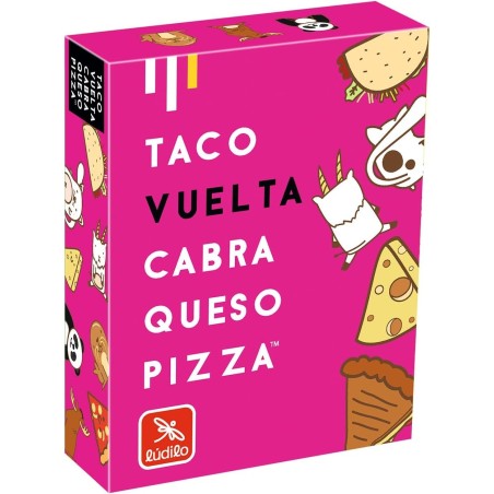 TACO, VUELTA, CABRA, QUESO, PIZZA